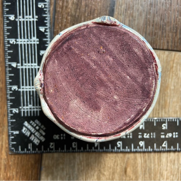 Ceramic Raku Bud Vase - Picture 7 of 8